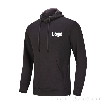 Sudaderas con logotipo personalizado en línea uniforme de manga larga unisex